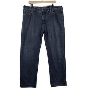 34 Heritage Jeans Mens 42x32 Dark Wash Charisma Comfort Rise Classic Fit Stretch